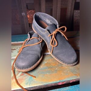 Clark’s Desert Bushacre 2 Chukka Boots Men’s 8.5 Navy Blue Nubuck Leather